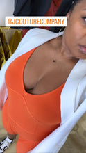 Load image into Gallery viewer, Coiley Romper - Orange