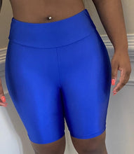 Load image into Gallery viewer, Basic Biker Short - 2 Colors available Cobalt Blue/Black