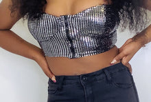 Load image into Gallery viewer, Shimmer Silver Bralette